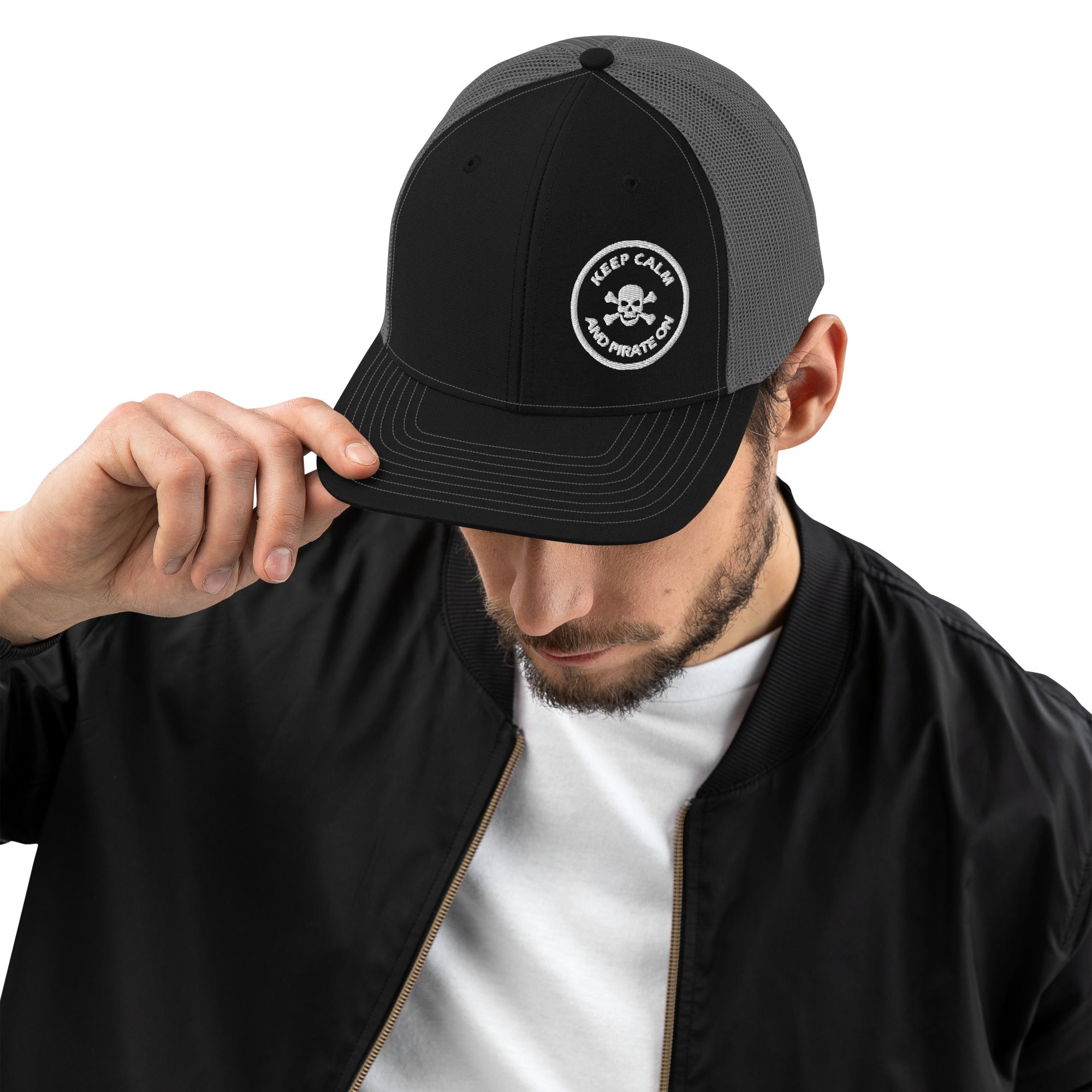 Premium Trucker Cap – Pirate Life