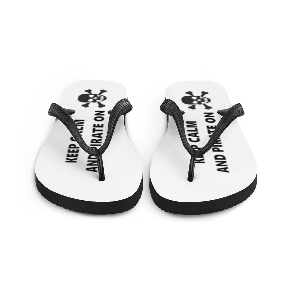 Pirate Life Flip-Flops