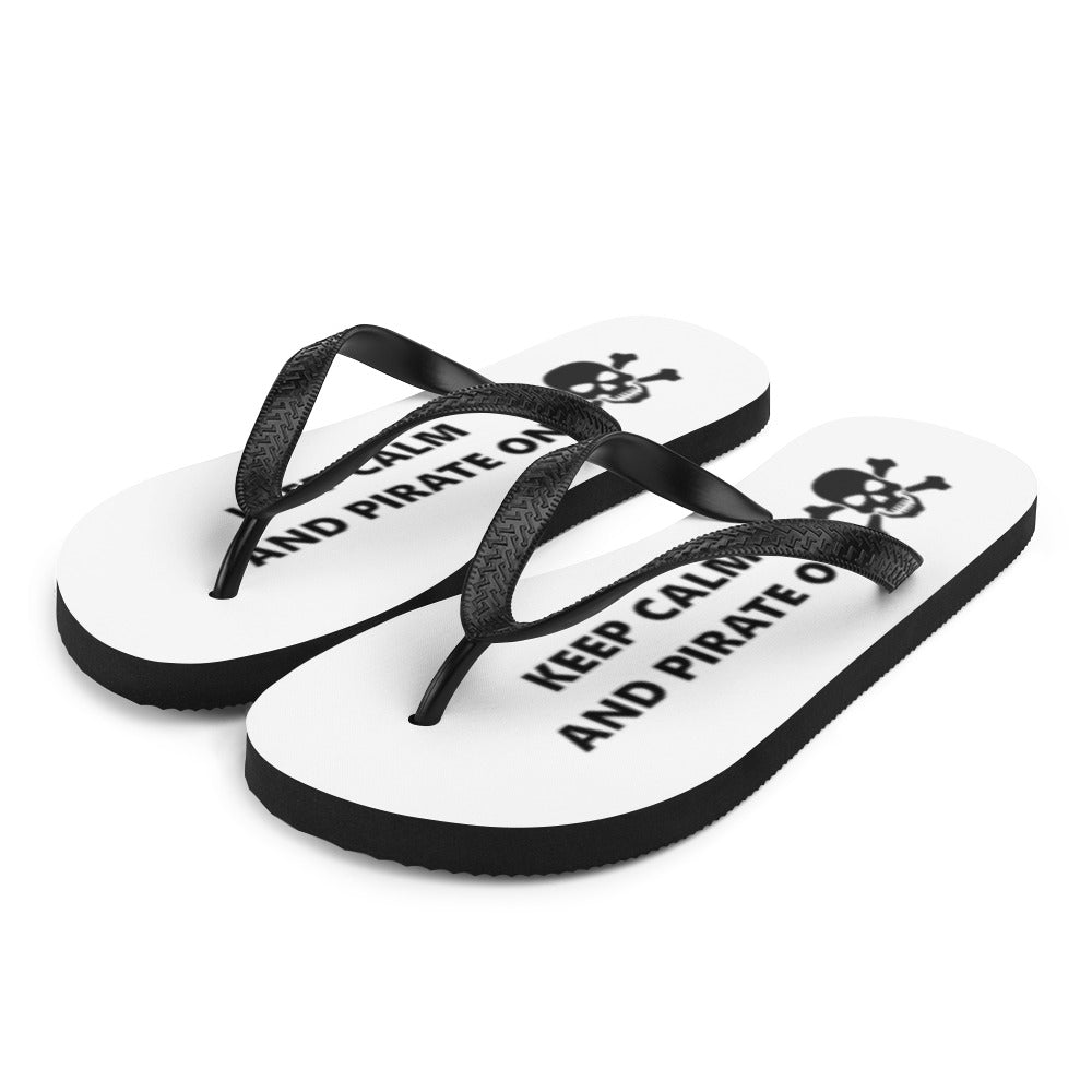 Pirate Life Flip-Flops