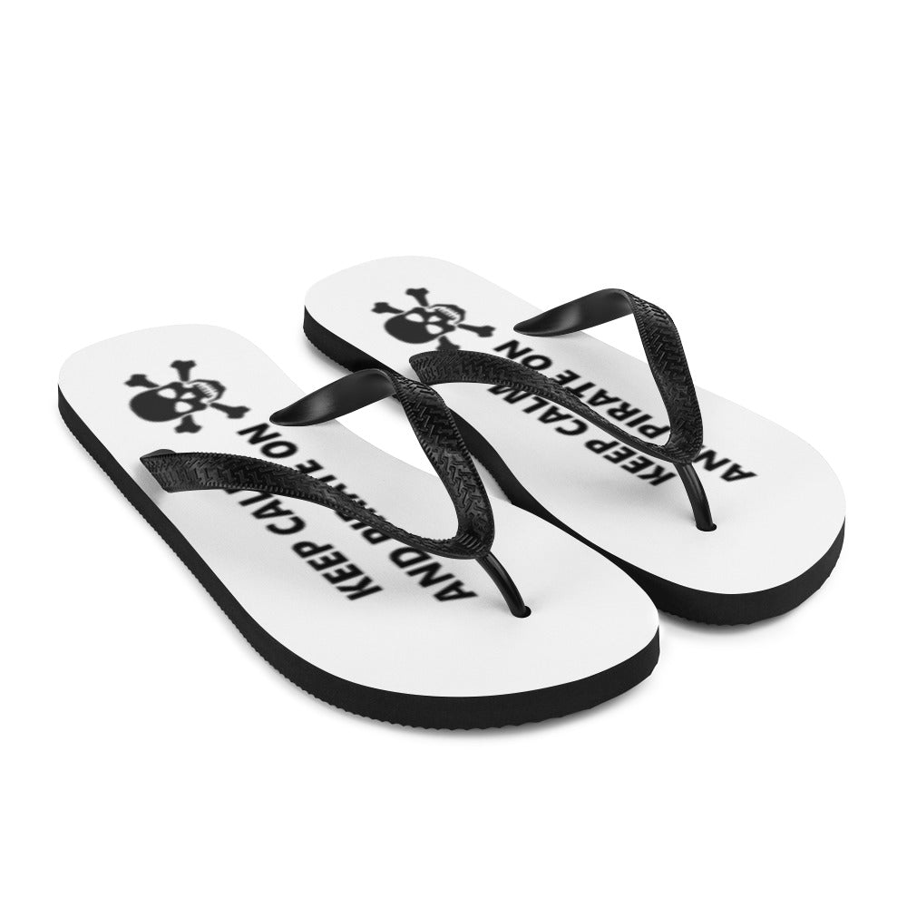 Pirate Life Flip-Flops