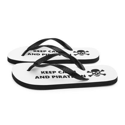 Pirate Life Flip-Flops