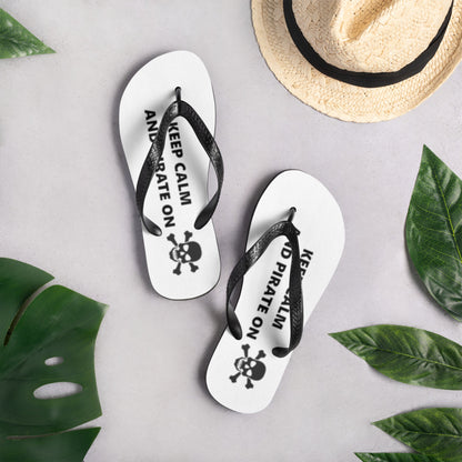 Pirate Life Flip-Flops