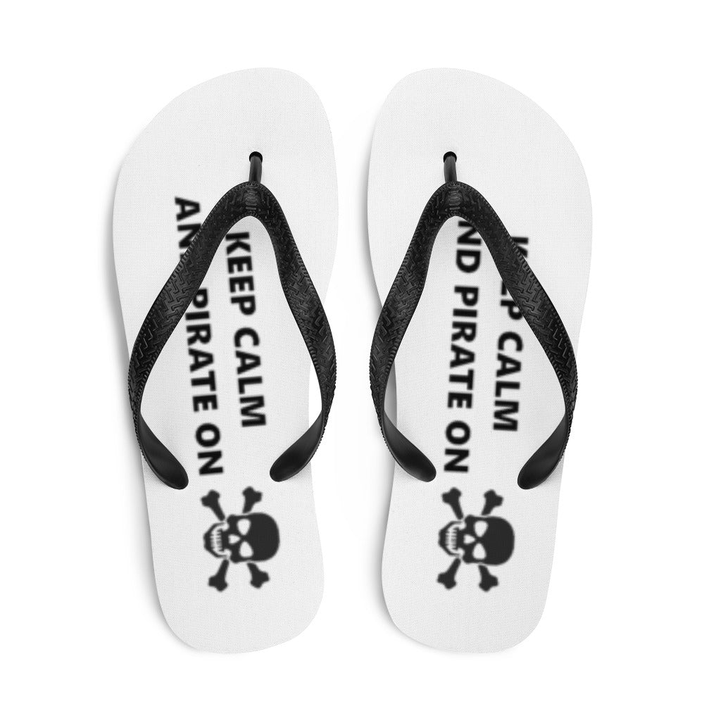 Pirate Life Flip-Flops